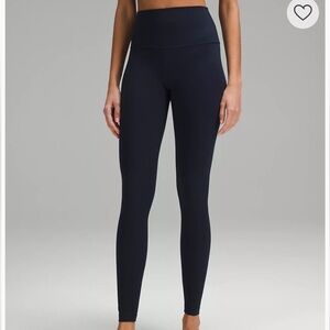 lululemon Align™ High-Rise Pant 28" size 8 True Navy